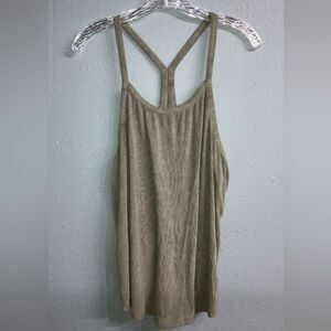 Zyia Olive Green Women's Tank Top XXL